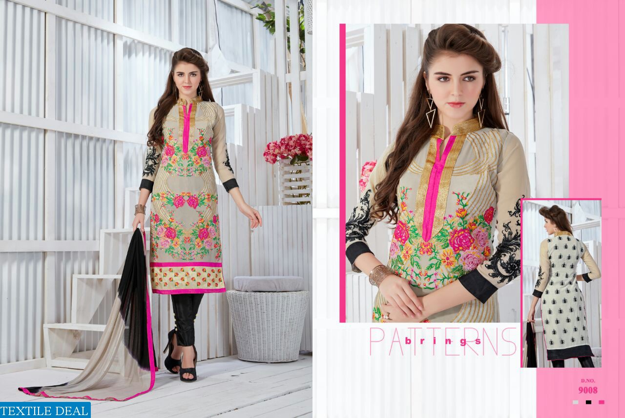 Samira Wholesale pure Georgette Fancy salwar suits